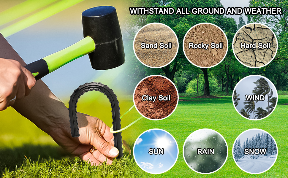 12 Inch Rebar Stakes J Hook 55 Pack 5/16 Inch Diameter