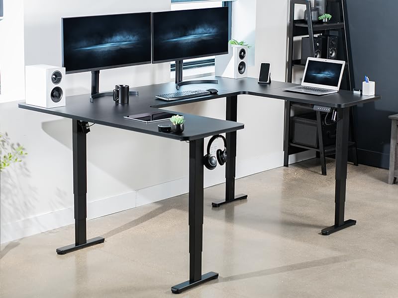 U-Shaped Dual Motor Electric Desk