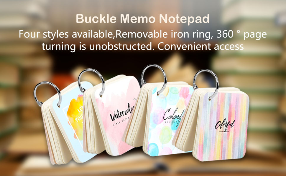 WOSO Revision Cards, 240 Record Cards with Binder Rings, Blank Study