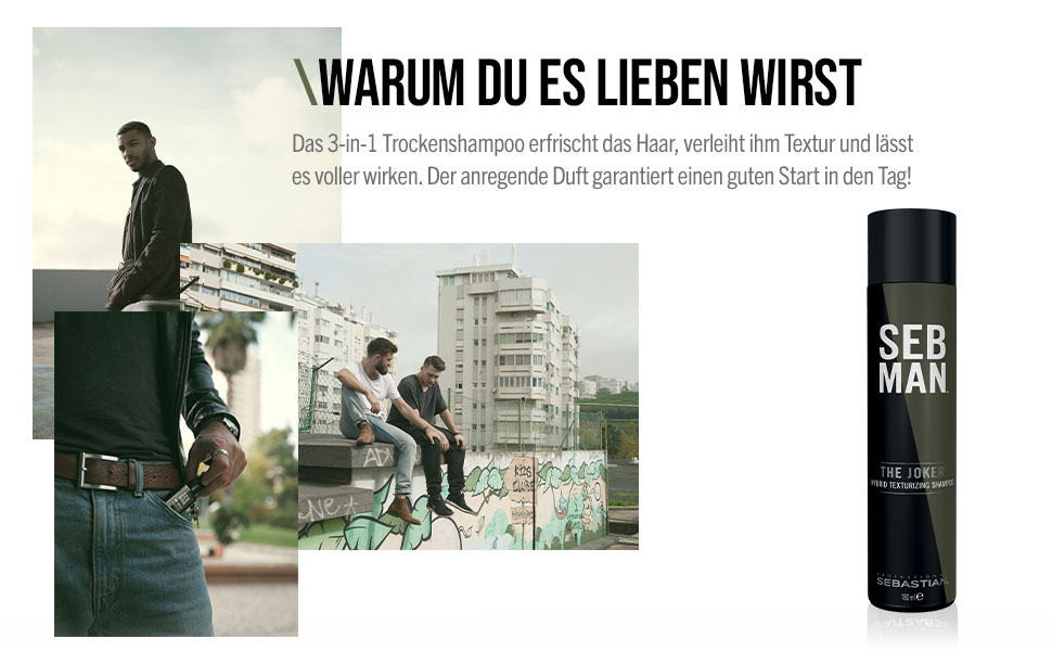 SEB MAN The Joker Trockenshampoo, 180 ml Amazon.de Kosmetik