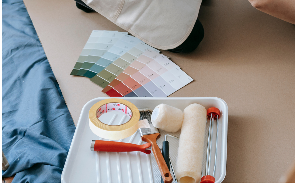 ARTOLOGIA 5 Pcs Masking Tape 25mm NonBleeding Wide Masking Tape for