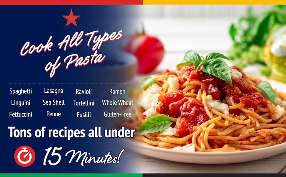 The Original Fasta Pasta Microwave Cooker & Ramen Cooker