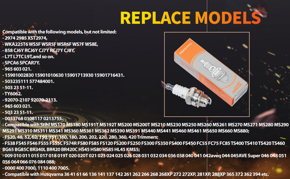 iBroPrat 5pcs NGK BPMR7A L7T Spark Plugs,BPM7A BM6A RCJ6Y RCJ7Y WSR5F