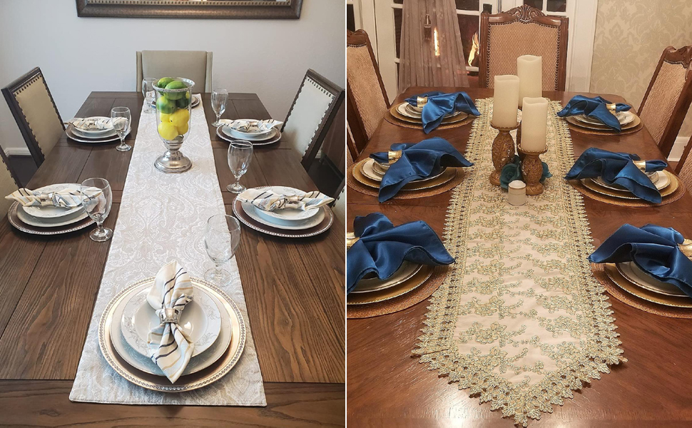 Buy SKAVIJ Napkin Rings Set of 6 for Dinner Parties, Holidays, New Year