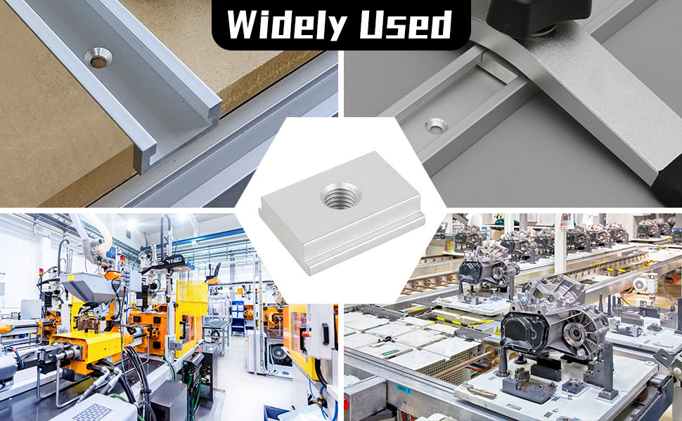 Nutsteine M8, Yangfei 10 Stück M8 TNutMuttern Gleitmuttern TSchiene