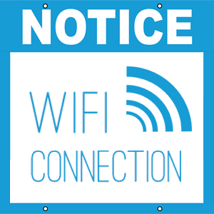 wifi connection notice