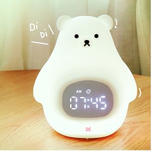 【❤プロも愛用する実力派❣長時間使っても目が疲れにくい♪❤】ライトボックス Amazon.co.jp: BigFox 目覚まし時計 ナイトライト USB充電 子供