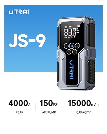 Amazon.com: UTRAI Jump Starter, 6000A 12V Portable Car