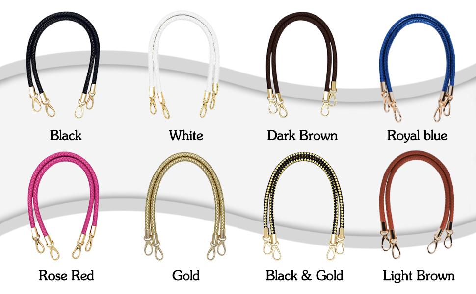 tracolla per borsa in tinta unita