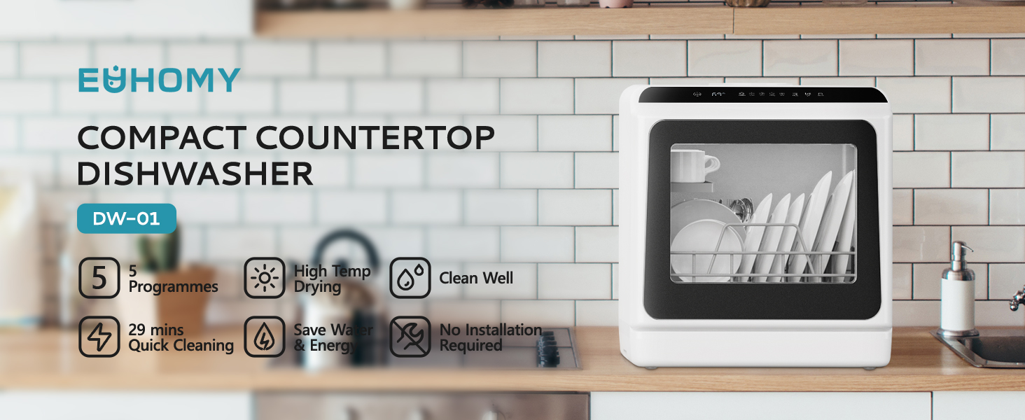 COMFEE' Portable Mini Dishwasher
