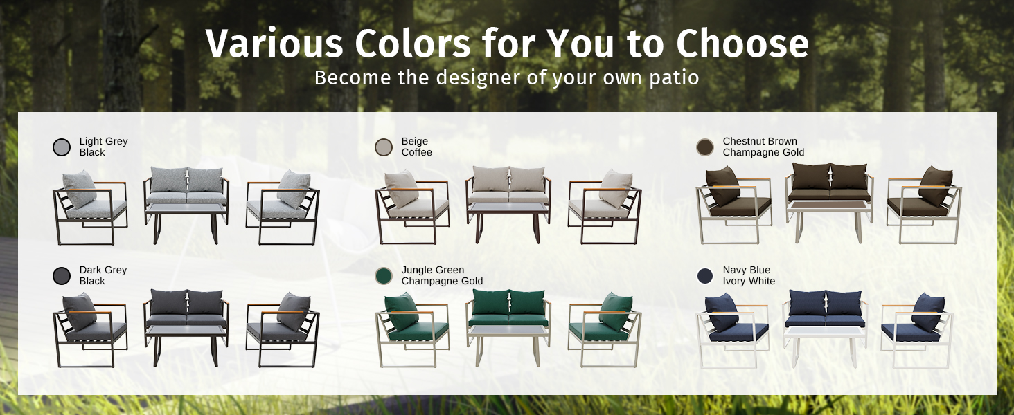 Patio Furniture Set