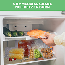 Food storage vacuum sealer bags