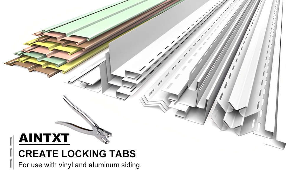 Snap Lock Punch for Vinyl and Silver Metallic Siding Amazon.ca Tools
