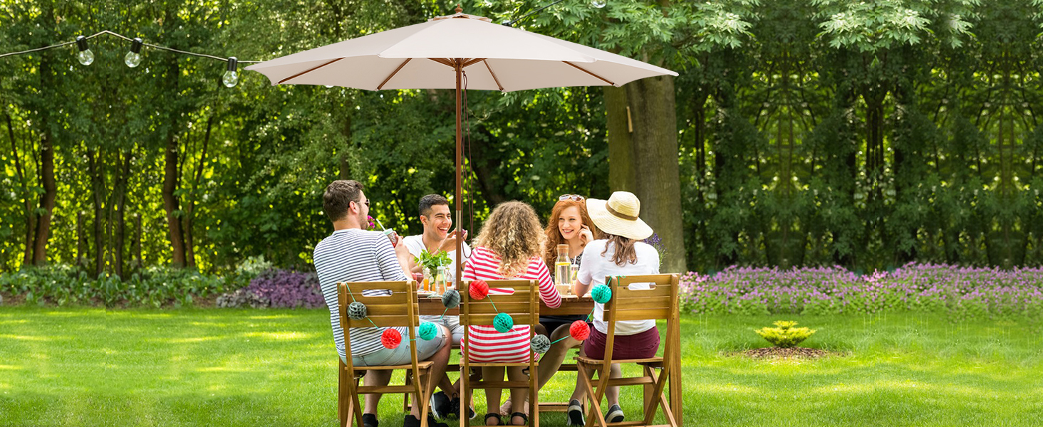 Outdoor Table Market Umbrella