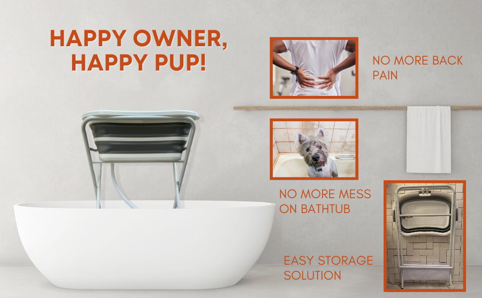 LONGDOG IMPRESSIONS Portable Pet Grooming Station