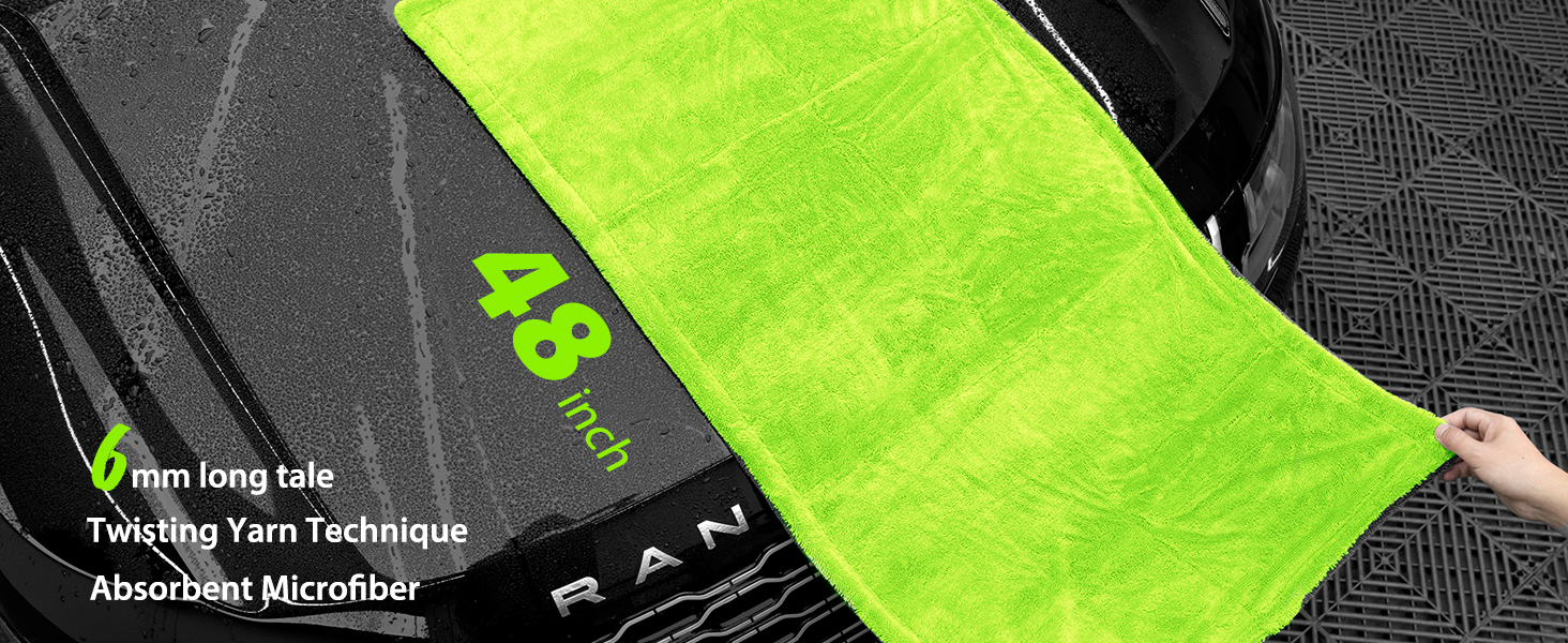 microfiber car drying towel