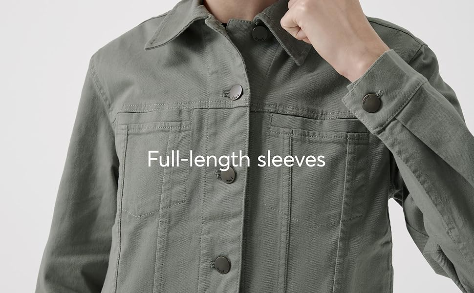 Full-length sleeves
