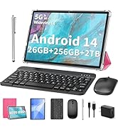 Amazon.com : Relndoo 2025 Android 15 Tablet with Keyboard