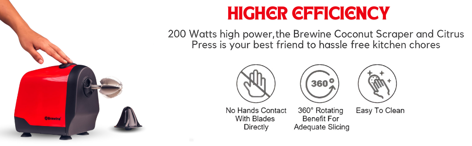 SPN-BFCC Coconut Scraper