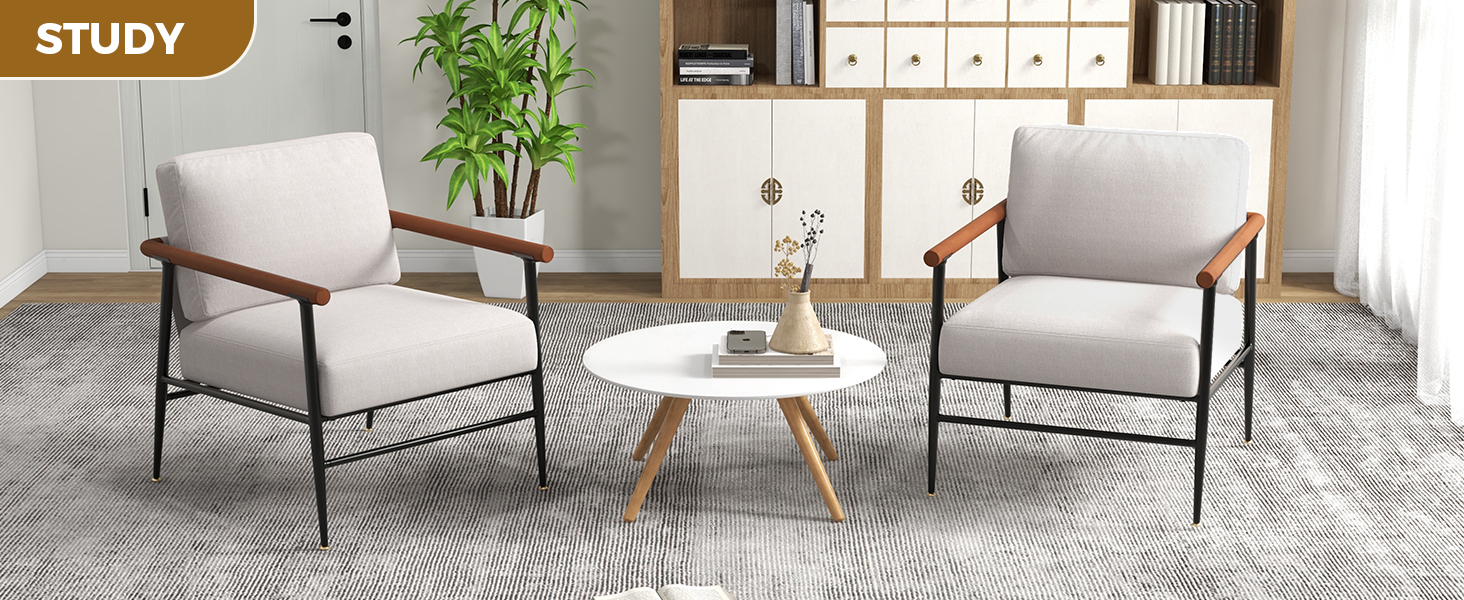 IOMOR Accent Chair Mid Century Modern Chair