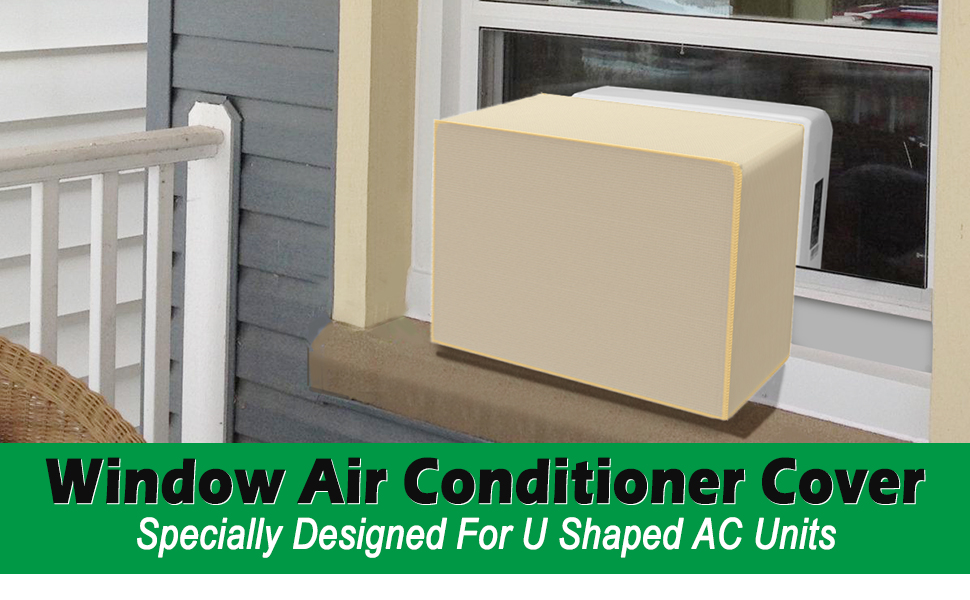Forestchill Window Air Conditioner Cover for UShaped