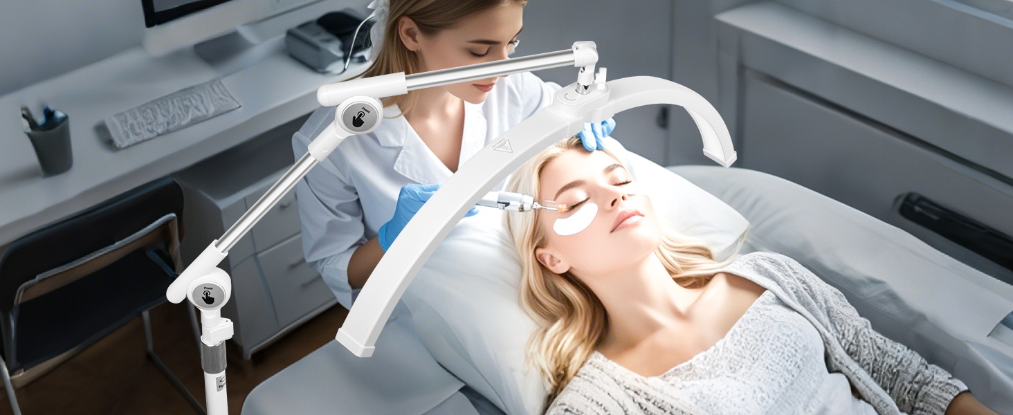 lash light for eyelash tech  half moon lamp tattoo light lash lamp for eyelash extensions