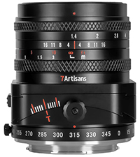 Amazon.co.jp: 7artisans 七工匠 Tilt-Shift 50mm F1.4 APS-C E