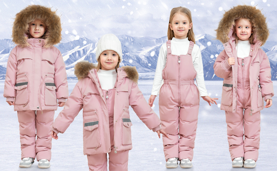 baby ski suits Toddler Girl Snowsuittoddler winter snow jackets and pants Toddler Snowsuits