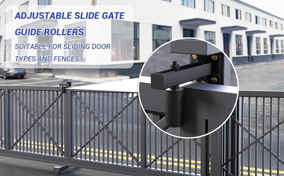 Adjustable Slide Gate Guide Roller