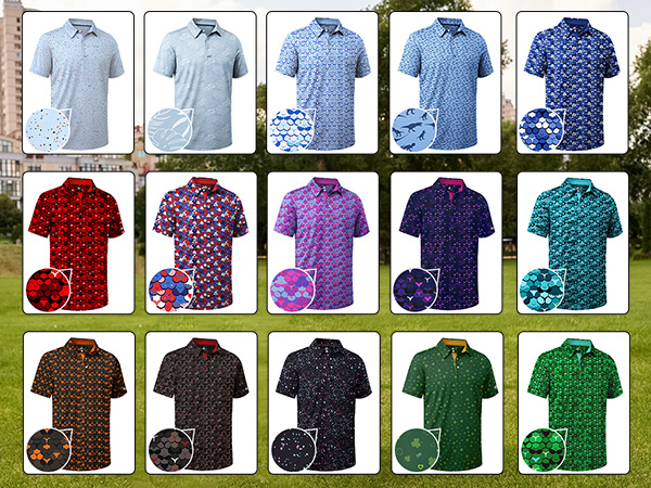 Golf Shirts Short Sleeve