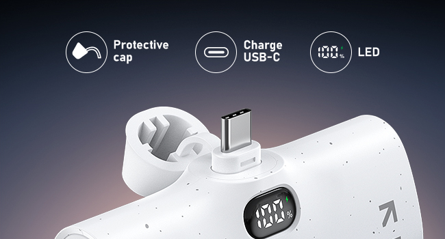 Added Protective Cap & LED Display