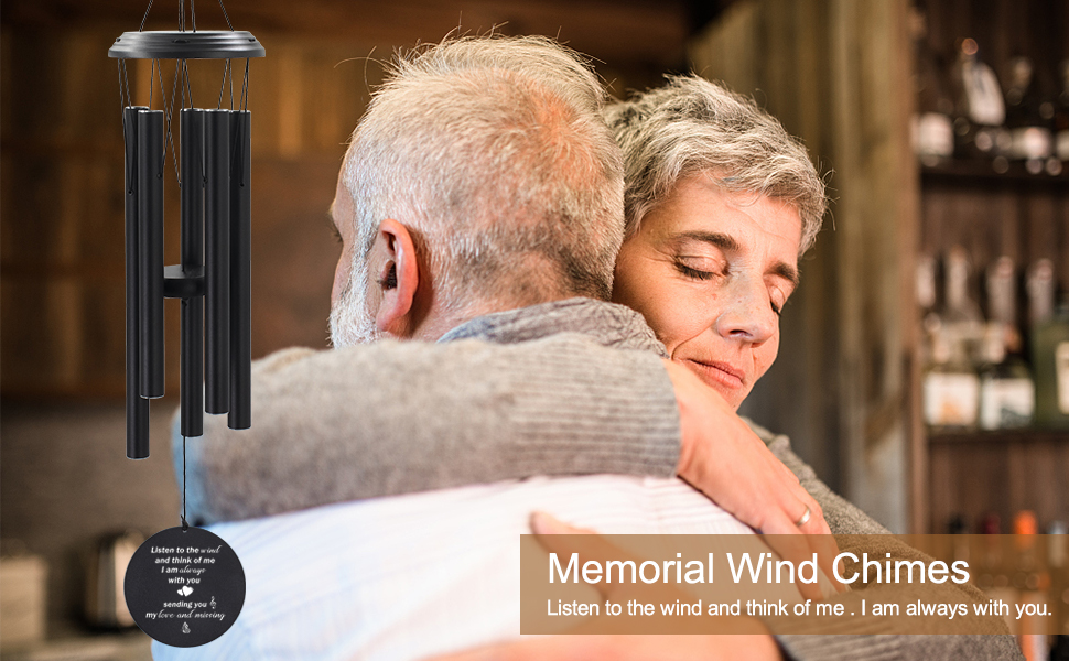 ASTARIN Sympathy Wind Chimes for Loss of Loved One