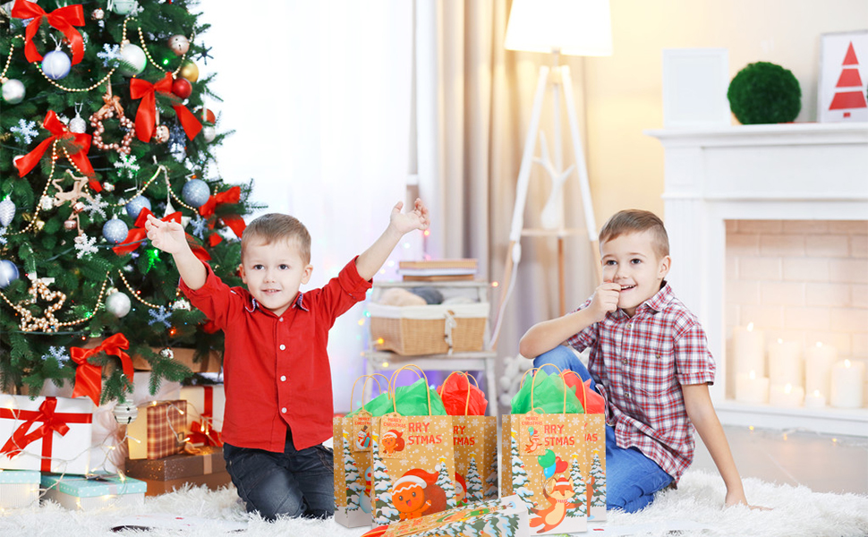 Christmas gift bags