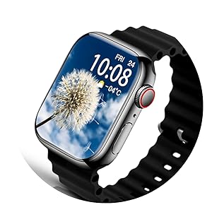 Relógio Smartwatch Com 7 Pulseiras e Tela AMOLED 2.2" Polegadas