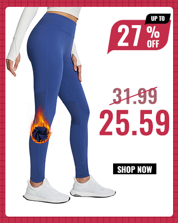 fleece lined leggings women