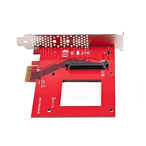 Amazon.com: StarTech.com U.3 to PCIe Adapter Card - PCIe 4.0