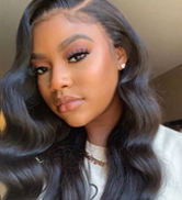 hd lace front wig body wave