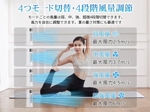 Amazon.co.jp: 冷風扇【2025夏新型・1台2役・加湿】タワーファン