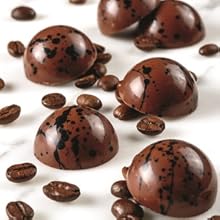 Chocolate half spheres