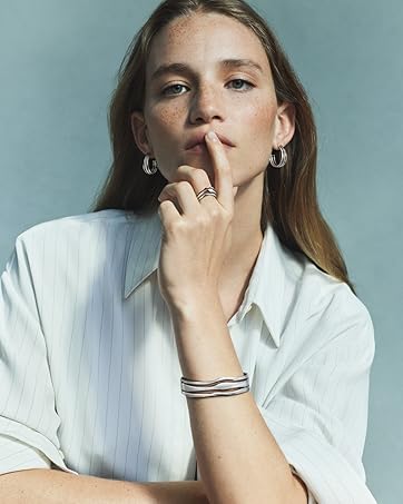 Calvin Klein Analogue Quartz Watch for women GLEAM Collection with Stainless Steel bracelets 17 Calvin Klein jewelry women FW24