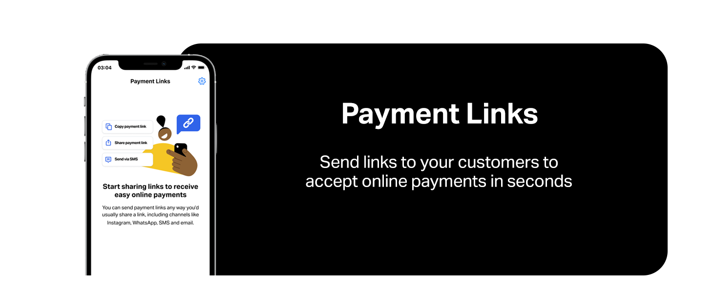 SumUp Air mobile card terminal for contactless payments with Credit