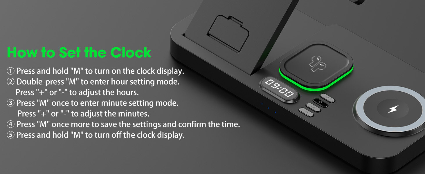 iphone charging station