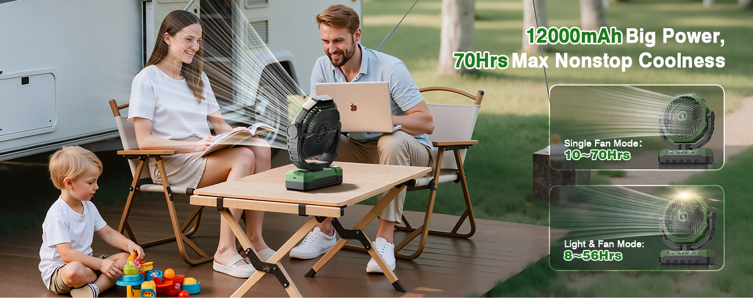 battery powered fan
