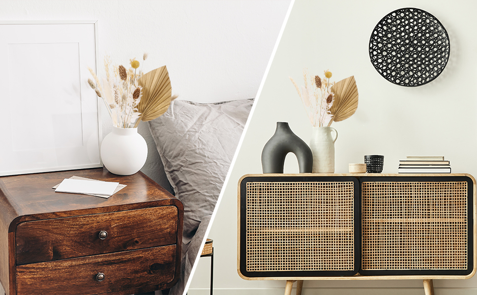 Dried Flowers Cake Decorations