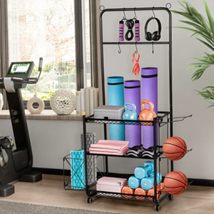 Garage Sports Equipment Organizer