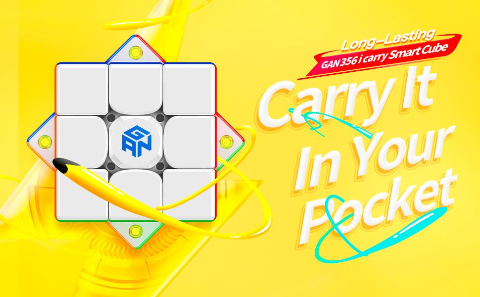 GAN Smart Cube 356 Icarry 3x3, Smart Speed Cube, intelligente timing