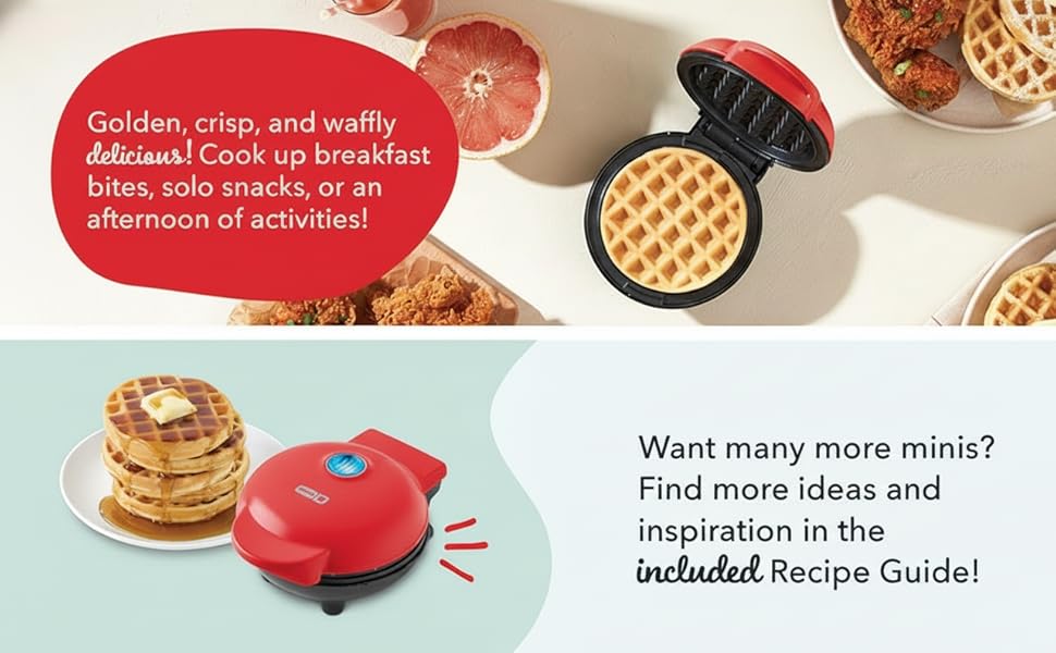 4 inch waffle maker