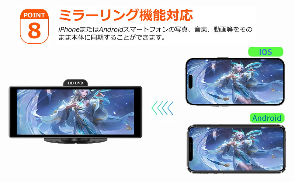 Amazon.co.jp: SANRON.TEC オンダッシュモニター CarPlay 10.26