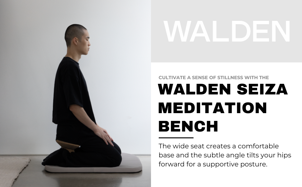 Walden Seiza Meditation Bench