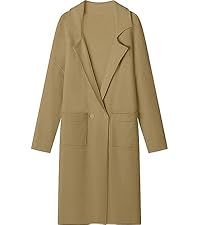 MEROKEETY Women's 2024 Long Sleeve Hooded Cardigan Dressy Open Front